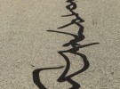 Asphalt Crack Sealant Art