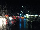 Rainy day traffic