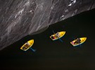 boats in salt mine
